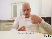 TUTOR4K. Cute tutor keeps loving sex even though she is a mature woman 2/16