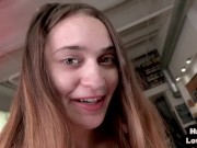 HJ teen wanks POV cock and talks nasty 14/16