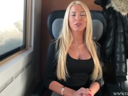 Versaute Schlampe in Hamburg | Deutsche Blondine wird heftig in alle Löcher gefickt + Spermafresse 3/16