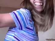 Lesbo teen ass toyed 5/16