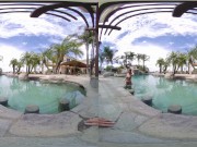 Busty Brunette Lumi Ray Getting Fucked By Barman 2/16