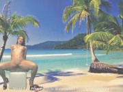 Camsoda - Sexy Busty Girl Masturbates With Huge Dildo 6/16