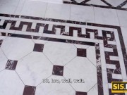 SISPORN. Man thrusts cock into pussy of his lazy but slutty stepsister 5/16