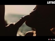 LETSDOEIT - Phat Ass Babe Cecilia Scott Enjoys The View While Sucking A Hard Cock 9/16