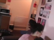 LUKE HARDY - Scarlet shows no inhibitions in flashing her pussy to the camera while I start rubbin her wet kitty 16/16