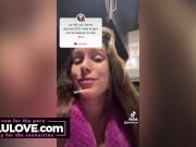 Babe reveals real life daily adventures with some sexiness and nudity thrown in - Lelu Love 4/16