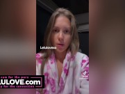 Babe reveals real life daily adventures with some sexiness and nudity thrown in - Lelu Love 6/16