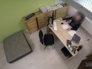 LOAN4K. Man enjoys the way blonde woman serves his penis for money 2/16