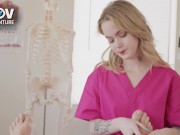 Check out Sage Fox and Pierce Paris in this weeks episode of POV. A horny stud comes into the doctor for his sprained ankle.. 6/16