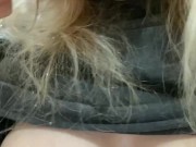 BLOWJOB , fucking myself with a dildo , strong Orgasm ! 3/16