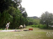 Pornstars go to camping for the first time together-EP3-CUT 7/16