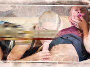 Teenies are horny for old man cock and take deepthroat before sharing his cum 1/16