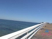 Super Hot amateur Summer Vixen sucks cock in the car on a date to the beach - POV - GFE 3/16