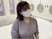 Gカップ美乳を持つカフェ店員の丸吞みスローフェラ＆パイズリ→大量顔射①。G-cup café clerk's blowjob and paizuri → facial ejaculation (1) 11/16