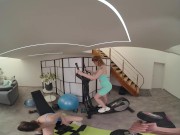 Hardcore And Intense 3some In A Gym With Teen Babes Gia Tvoricceli And Monika May 1/16