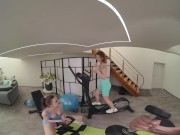 Hardcore And Intense 3some In A Gym With Teen Babes Gia Tvoricceli And Monika May 2/16