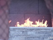 Big Boobs Tattooed Lil Monster Goes After Joker Jones And Fuck and Sucks His Big Cock 1/16