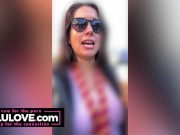 Babe sharing candid daily adventures miXXXed with behind the scenes sexiness & pussy closeups & queefing - Lelu Love 10/16