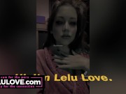 Babe sharing candid daily adventures miXXXed with behind the scenes sexiness & pussy closeups & queefing - Lelu Love 14/16