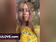 Babe sharing candid daily adventures miXXXed with behind the scenes sexiness & pussy closeups & queefing - Lelu Love 6/16