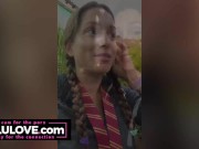 Babe sharing candid daily adventures miXXXed with behind the scenes sexiness & pussy closeups & queefing - Lelu Love 9/16