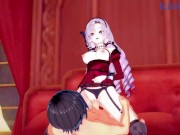 Hyakumantenbara Salome and I have intense sex in the bedroom. - Nijisanji VTuber Hentai 4/16