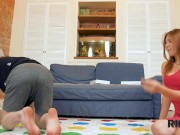 RIM4K. Twister is an interesting game but friend's anus distracts girl 4/16