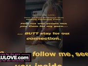 Babe sucking YOUR dick b4 riding cowgirl & reverse cowgirl, creamy pussy, finish in POV doggystyle cumshot on ass - Lelu Love 1/16