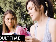 College Student Comforts Her Bullied Lesbian Tutor