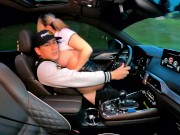 I fuck with my stepbro in the car on a public highway in Medellin+he cums inside to get me pregnant 11/16