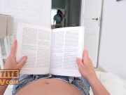 POV - Horny fuck foursome with petite teens 1/16