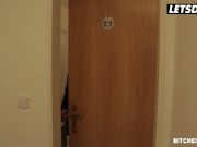 LETSDOEIT - Travelling Babe Violette Pink Banged Abroad By Fat Dick Blind Stud 2/16