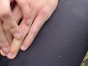 Young Hot Blonde lets me Play with her Pussy in Public Park - RISKY PUBLIC POV 11/16