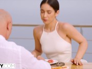 TUSHY Babe gets her ass drilled 4/16