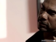 Private Black - Petit Babe Ferrera Gomez Gets DPd By Black And White Shafts 7/16