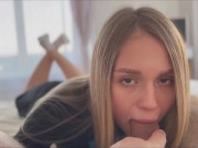 The Blonde Jumps Well On Her Friend's Penis. 6/16