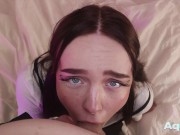 Fucked in the mouth of a cute schoolgirl 13/16