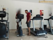 Risky Gym Sex With A Venezuelan Dirty Slut 1/16