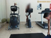 Risky Gym Sex With A Venezuelan Dirty Slut 3/16