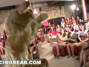 DANCING BEAR - Horny Bitches Blowing & Banging At Wild CFNM Party! 10/16