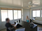 LOAN4K. Obligor takes money lender's pistol in her pussy on purpose 3/16