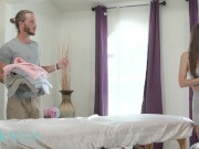 Kinky Spa - Sexy Maddy May Is So Excited To Meet Her New Masseur Who Is Known For His Bick Cock 1/16