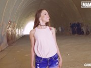 MAMACITAZ - Brunette Hottie Elle Rose Takes The Biggest Dick Of Her Life 2/16