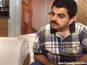 Blonde Swinger Wifey Gets Cum On Tits 4/16