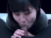 エロチンポを嗅ぎながら興奮する彼女がフェラで鼻息を荒くしちゃう♡鼻コキ口内射精 9/16