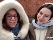 Lustery Couple Anca & Daniella Exotic Dancing Before Fucking 3/16