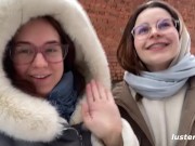 Lustery Couple Anca & Daniella Exotic Dancing Before Fucking 4/16