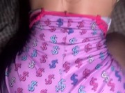 A young insta blogger takes a dick in her mouth after a pussy. iPhone recording 13/16