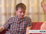 Babe takes her step-brothers fat cock 12/16