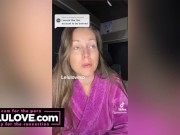 Me terrified before dentist and completely numb & drooling after, almost broke my toe, TikTok fun and frustration - Lelu Love 8/16